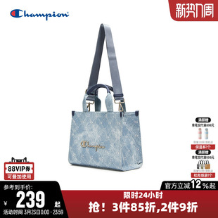 Champion冠军单肩背包2026春新款男女情侣时尚手提斜挎包精致包包