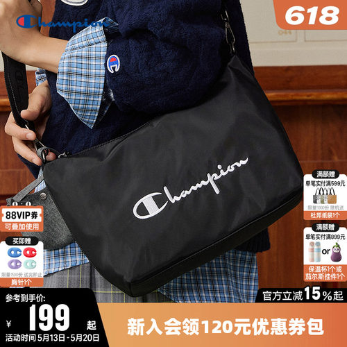 Champion冠军时尚单肩包男女同款