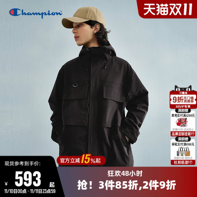 Champion冠军连帽情侣夹克外套