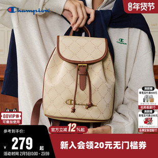 Champion冠军双肩背包2026春新款男女情侣同款时尚印花小型包包潮