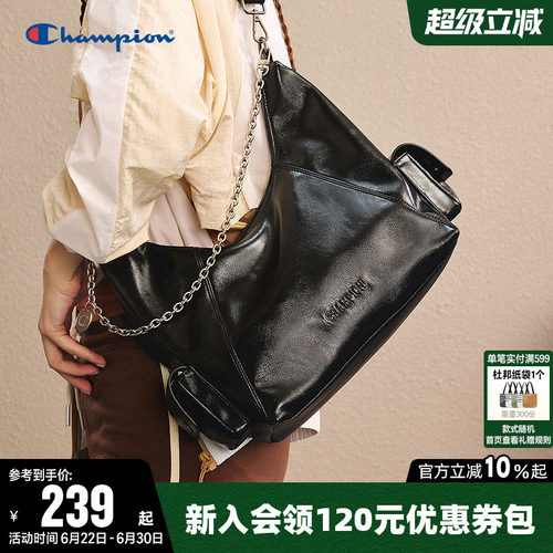 champion冠军复古潮流单肩包