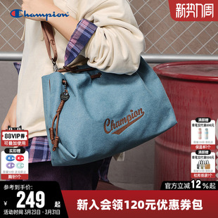 Champion冠军单肩背包2026春夏托特包男女时尚 通勤斜挎手提包轻便