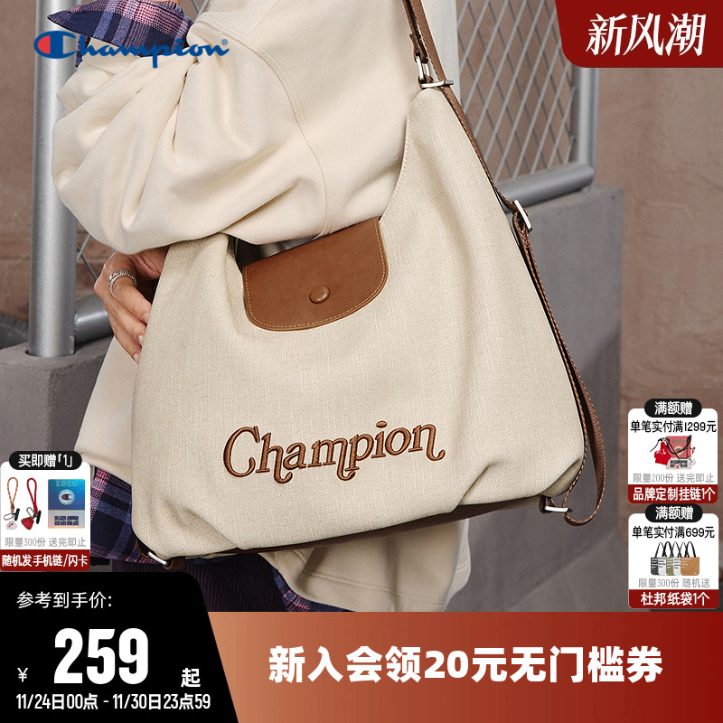 Champion冠军单肩背包挎包托特包