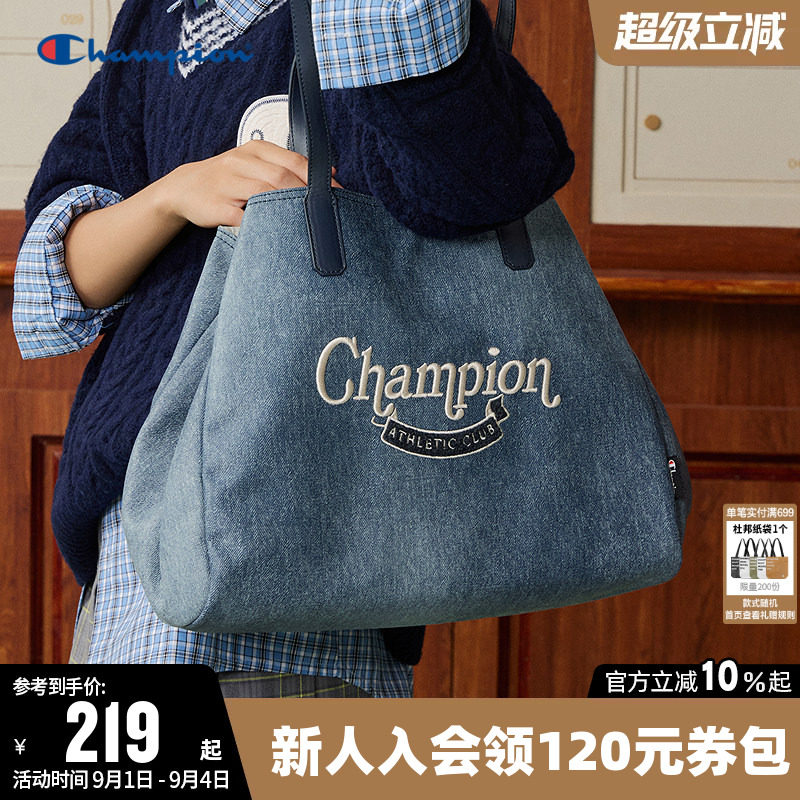 Champion冠军时尚通勤单肩背包图片