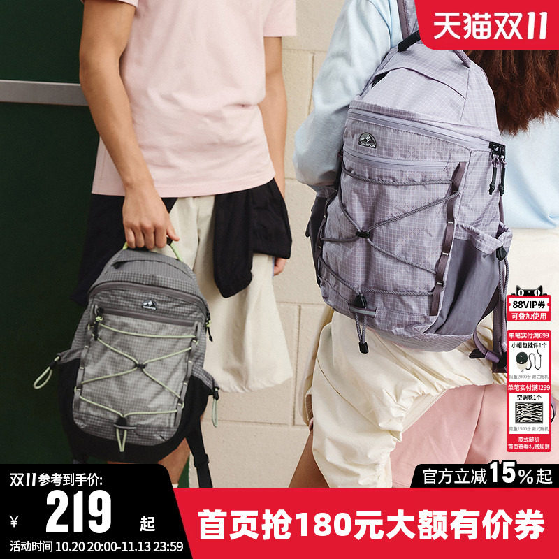 【丁禹兮同款】Champion冠军双肩包男女户外背包运动登山包书包潮