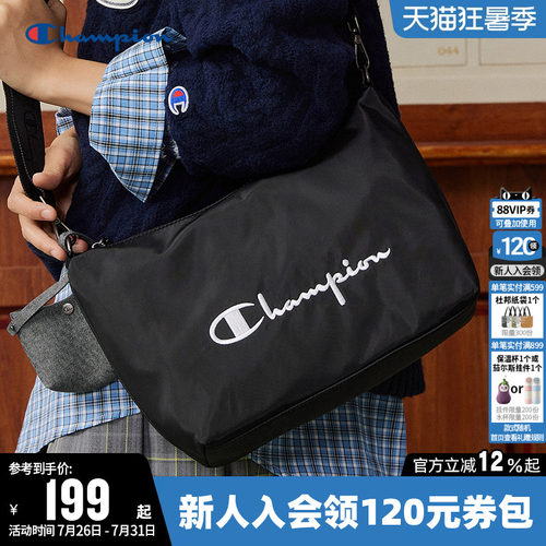 Champion冠军时尚单肩包男女同款