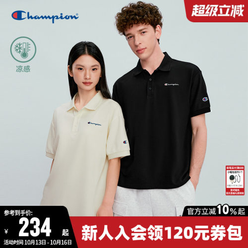 【凉感】Champion冠军短袖T恤女