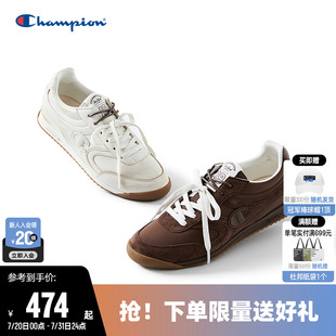 時尚 Champion冠軍25新款 潮 經(jīng)典 男女情侶款 跑鞋 復古薄底運動休閑鞋