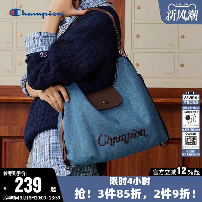 Champion冠军单肩背包挎包托特包图片