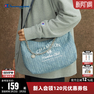Champion冠军单肩背包女手提包男情侣通勤户外时尚斜挎包托特包