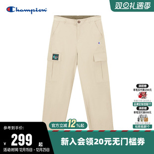 男25秋季 梭织裤 新款 直筒裤 子 常秋藤系列休闲工装 Champion冠军长裤