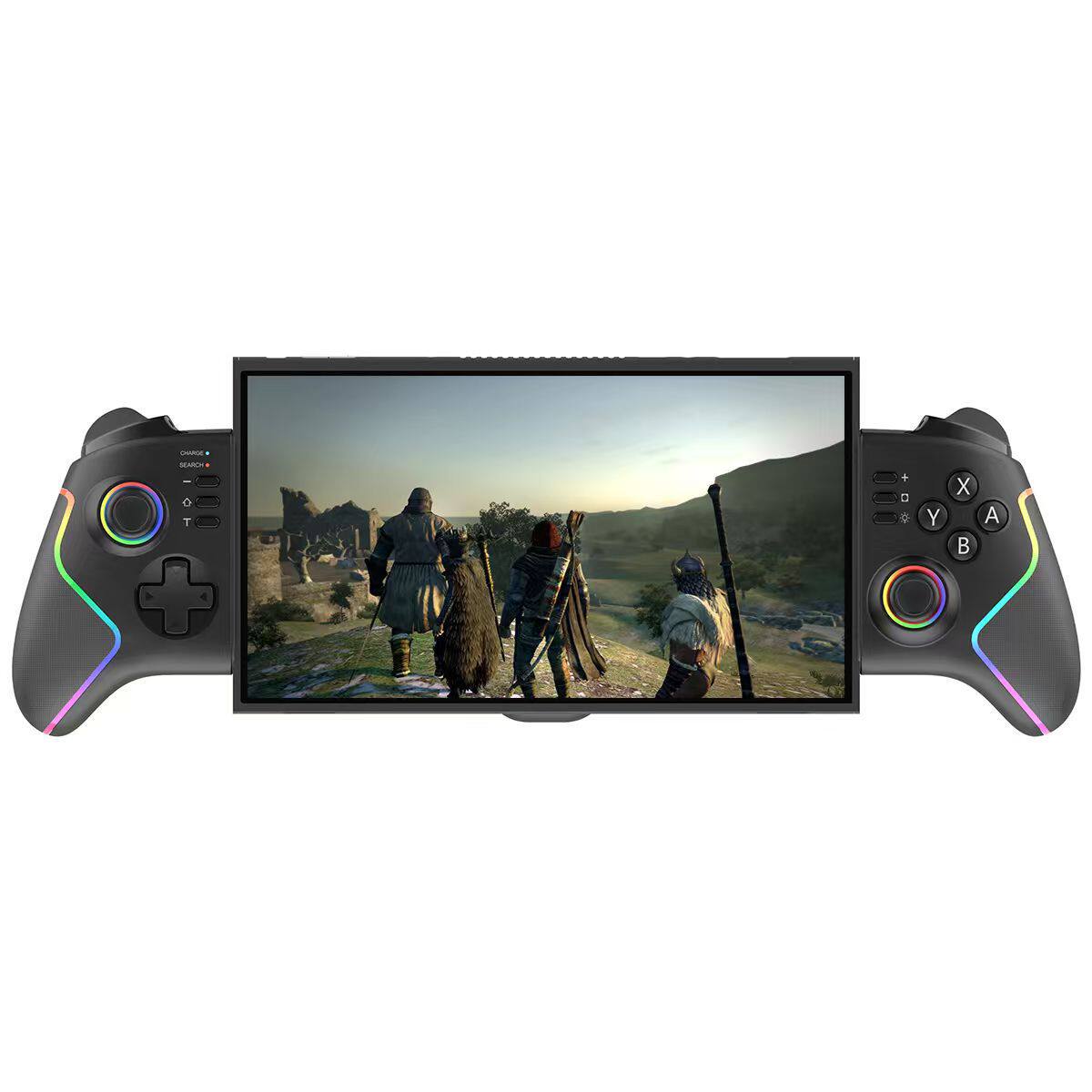 Switch2/Switch通用拉伸手柄霍尔摇杆扳机带震动六轴体感功能