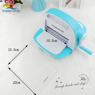 全新手摇压花纸艺机，模板切割机折叠便捷，搭配模具使用