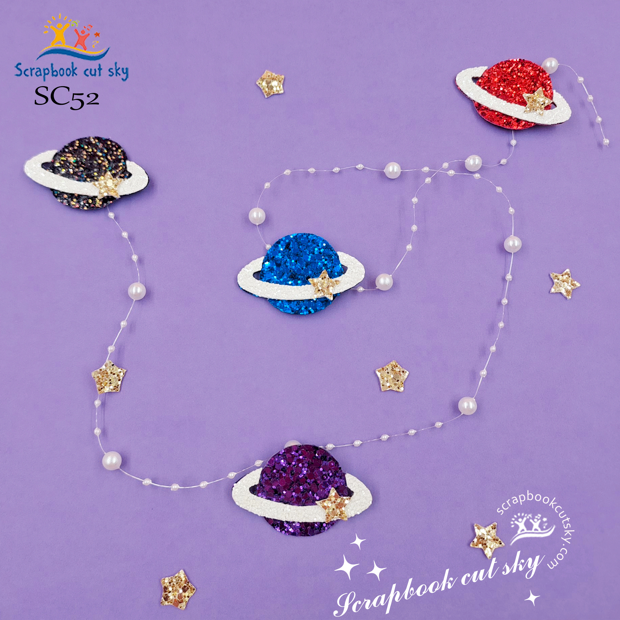 男童装饰星空发夹书签生日贺卡 用品 蛋糕装饰 手工DIY