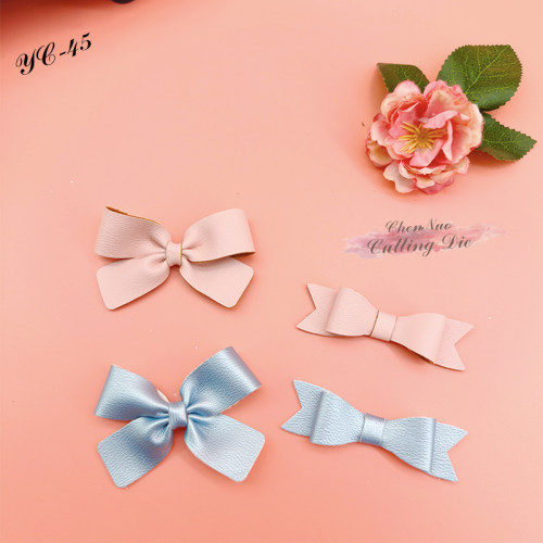YC-45蝴蝶结发饰发夹 手工DIY 欧美INS推荐 Scrapbook cut sky