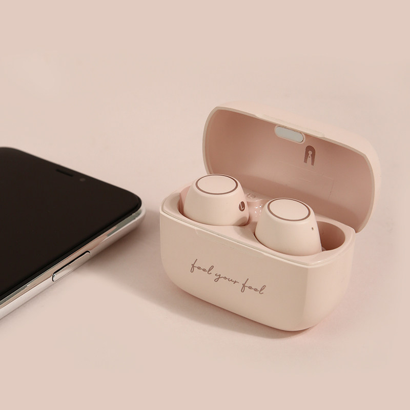冇心TO-U漫步者tws1无线蓝牙耳机女生款可爱双耳入耳式安卓通用苹果华为复古隐形超长待机oppo小米vivo有心