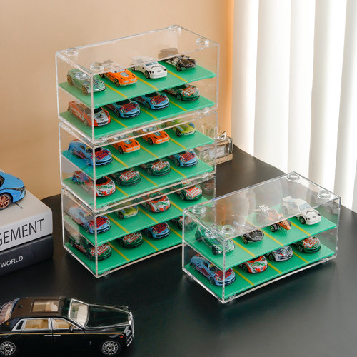 车模型可叠加玩具车收纳柜减5元