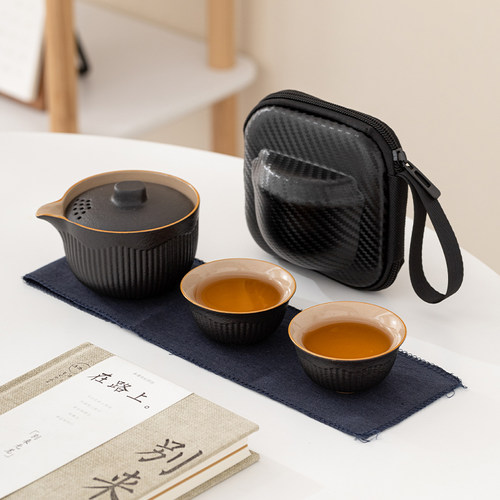 陶瓷旅行茶具套装户外露营