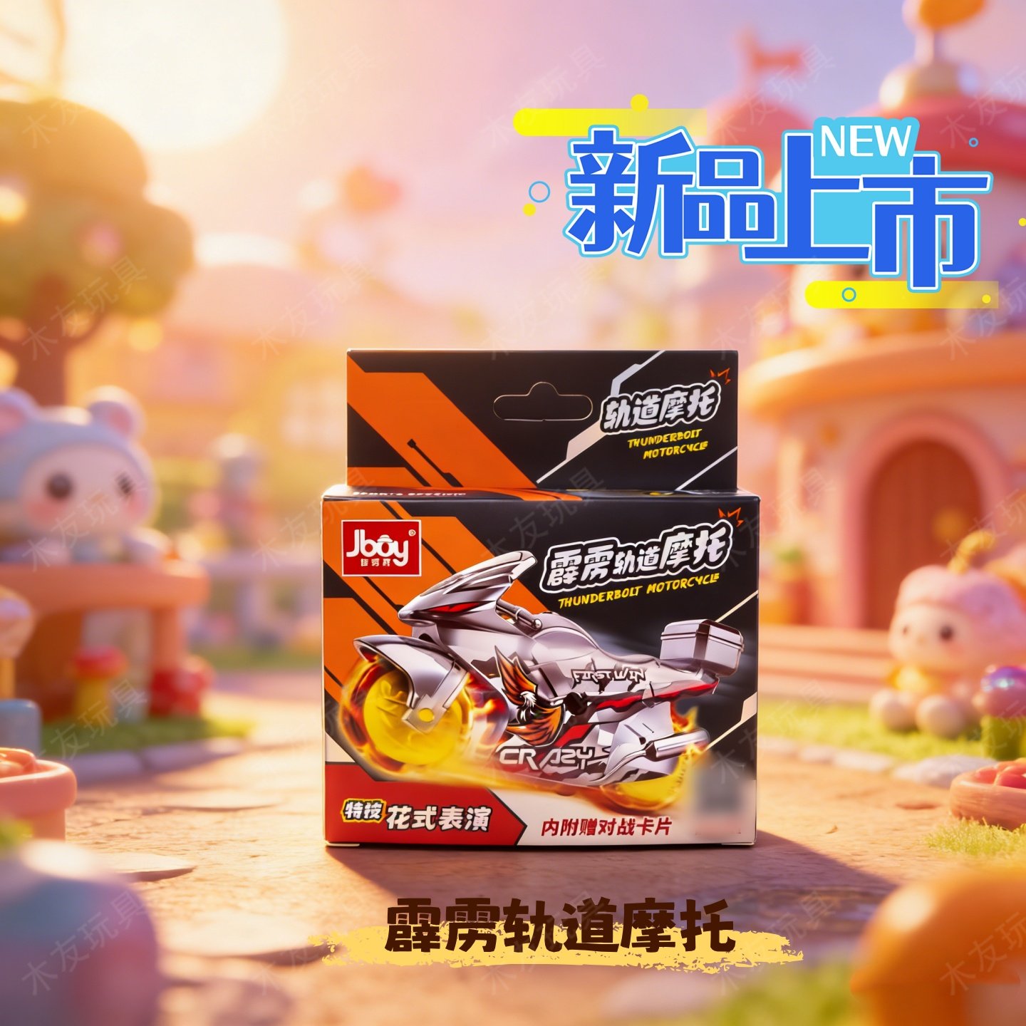 新款霹雳轨道摩托模型儿童特技摩托车玩具迷你赛车炫酷新年礼物,玩具/童车/益智/积木/模型,其它玩具,淘宝优惠券,粉丝福利购,淘宝优惠卷