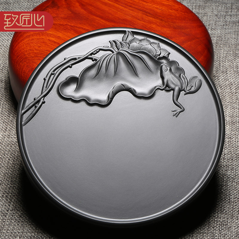 匠心名师作品歙砚天然原石