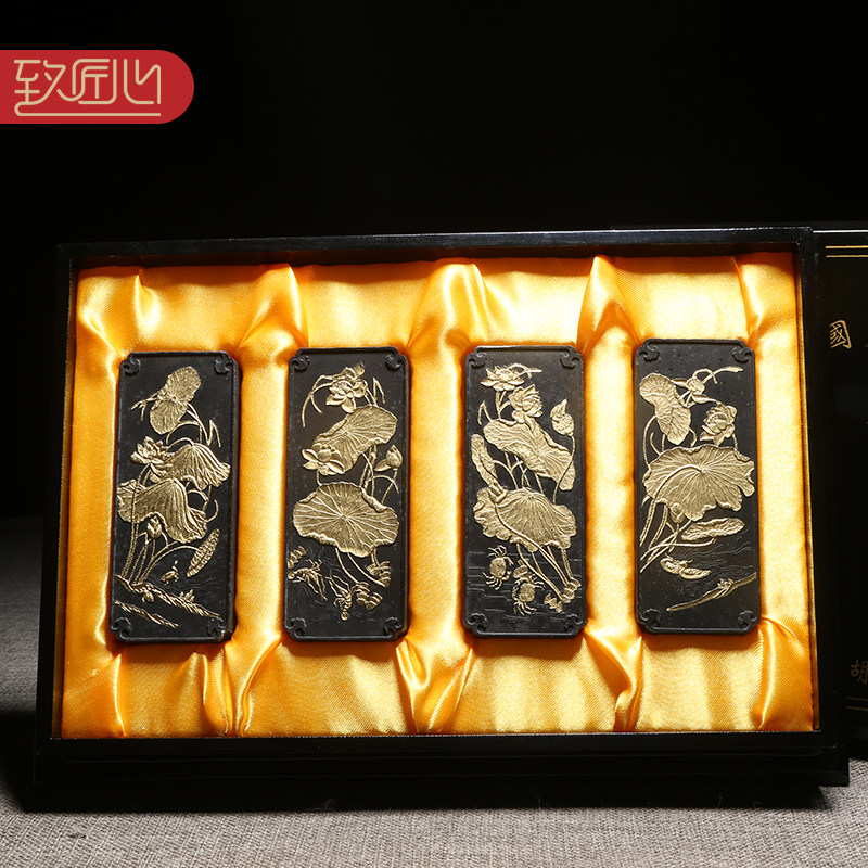 匠心非遗绩溪胡开文墨厂精桐油烟徽墨老墨礼品收藏墨条墨锭墨块送礼徽墨陈墨古墨安徽特产传统手工制和谐之源