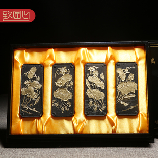 匠心非遗绩溪胡开文墨厂精桐油烟徽墨老墨礼品收藏墨条墨锭墨块送礼徽墨陈墨古墨安徽特产传统手工制和谐之源