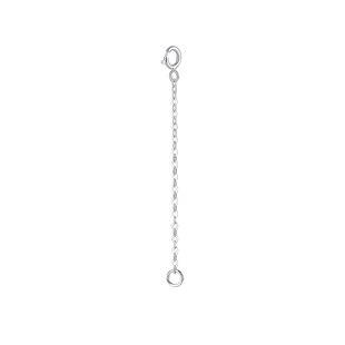 靓翁翁S925纯银手链项链加长延长链细链子延长链条安全链单圈配链