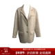 新款 曼德诗绵羊毛混纺西装 2025冬季 纯色大衣气质上衣通勤西服外套