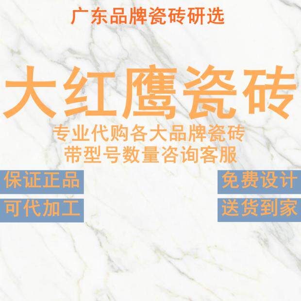 大红鹰瓷砖广东佛山750x1500客厅地砖防滑卧室简约通体大理石