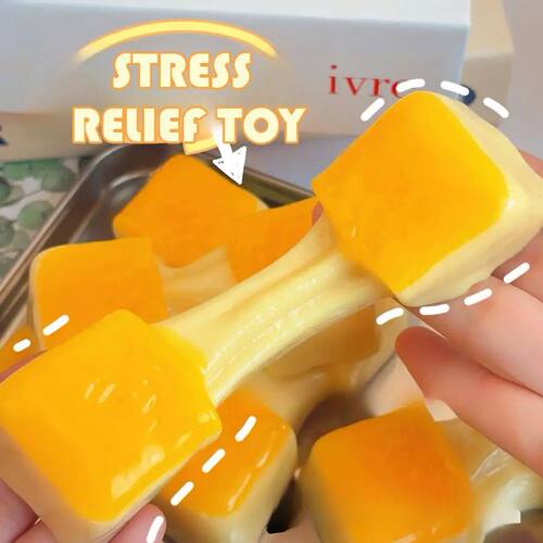 Squishy Rice Cake Stress Relief Toy Squeeze Fidget Toys for