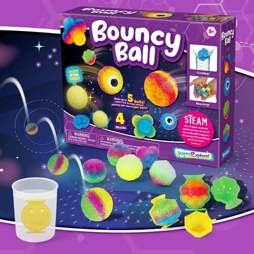 Science Experiment Kit Magic Science/Bouncy Ball/Soap/Disgus