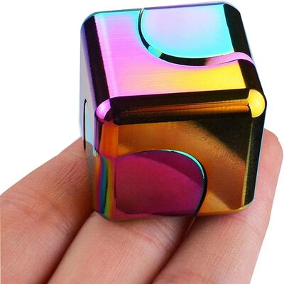 Cube Spinner 4-in-1 Decompression Spinning Toy Desktop  Meta