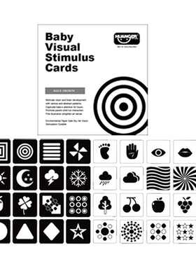 0-36M Baby Early Education Card Black And White Cards  Color