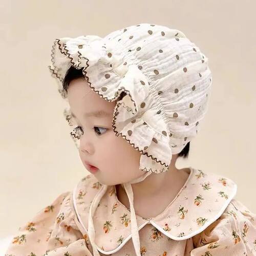 Summer Newborn Baby Hat Cute Bear Rabbit Flower Print Beanie