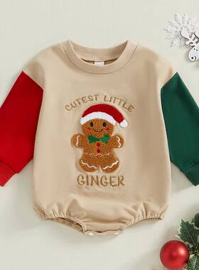 Newborn Baby Girl Boy Christmas Outfit Cutest Little Ginger