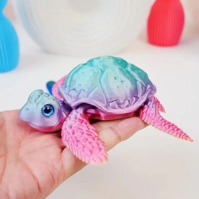 3D Printed Turtle Model With Movable Joints Creative Collect