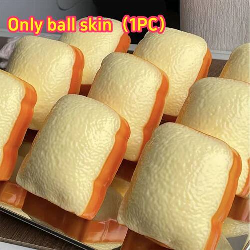 Crunch Squishy Toast Slow Rise Squishy Squeeze Round Blocks