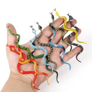 12PCS Realistic Mini Snake Toys Gag Gifts Funny Scary Pranks