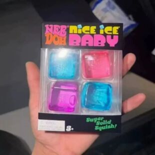 Needoh ice cubes, jellyfish, popsicles, sensory toys in vari