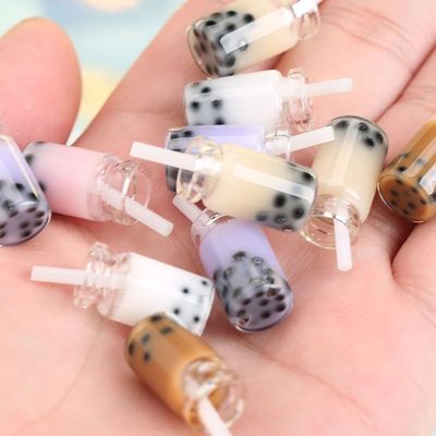 Boxi Resin Boba Slime Kit Bubble Tea Charms Additives Suppli