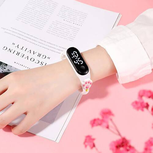 Fashion Mini animals Children Watches For Girls Electronic B