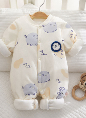 Christmas Baby Jumpsuit Baby Clothes Newborn Autumn And Wint