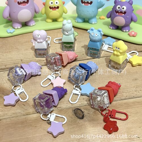 Small Monster Single Key Mute Color Shaft Mechanical Price P