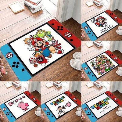 Super Mario Game Doormat Carpet for Home Living Room Bedroom