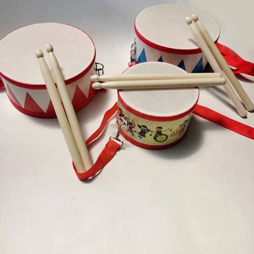 Drum Wood Kids Early Educational Musical Instrument For Chil
