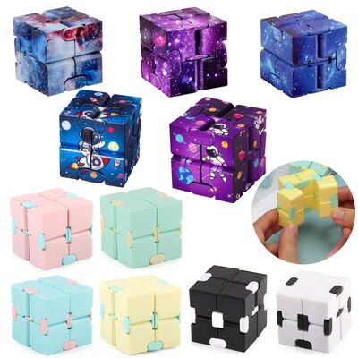 Infinity Cube Flip Adhd Toys Anxiety Toy Fingertips for Game
