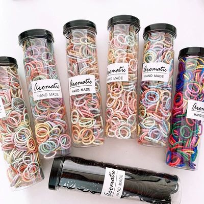 100 Piece/set Elastic Hair Bands Girls Baby Hair Accessories