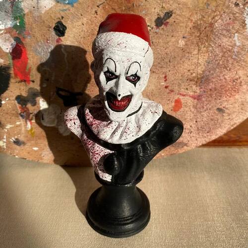 Terrifier Art The Clown Figure Horror Clown Indoor/Outdoor G