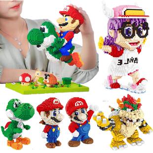 Bros Story Big Block Mario Super Flying Anime Stitch Mouse