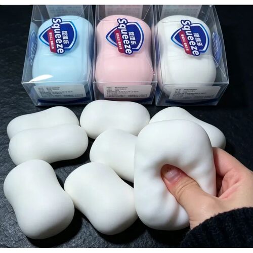 Squishy Soap Ball Stress Ball Soft Squeeze Fidget Toy for An